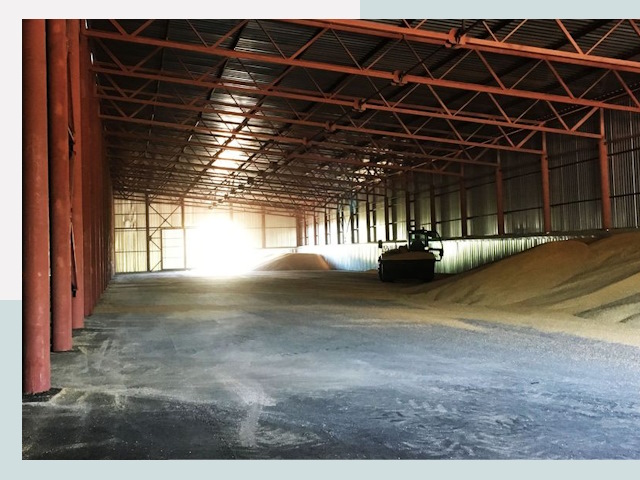 Строительство зернохранилищ в Северодвинске