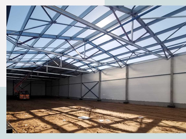 Строительство сенохранилищ в Северодвинске