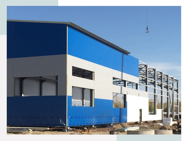 Монтаж ангаров в Северодвинске от 607 руб. - СтальСтрой-Свр