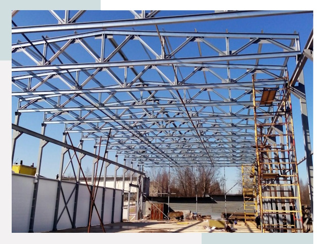 Строительство цехов в Северодвинск от 607 руб. под ключ