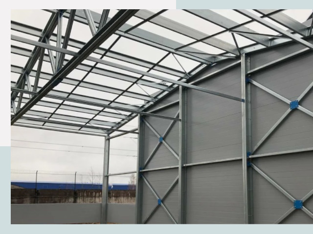 Каркасные ангары от СтальСтрой-Свр по цене от 607 руб.