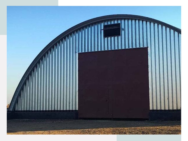 Бескаркасные ангары в Северодвинске