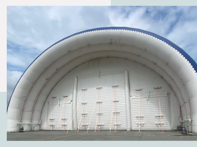 Пневмокаркасные ангары от СтальСтрой-Свр по цене от 607 руб.