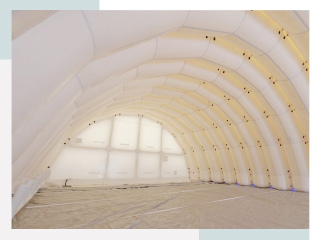 Пневмокаркасные ангары в Северодвинске