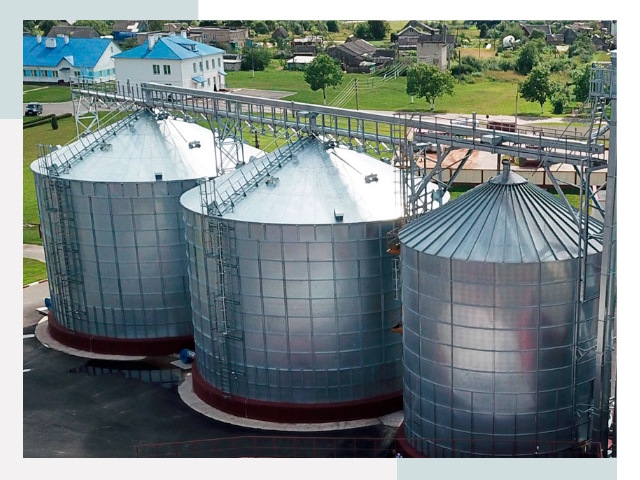 Металлические силосы в Северодвинске