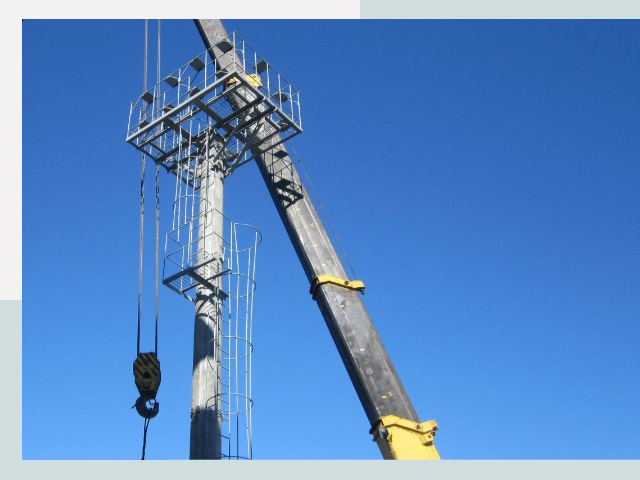 Монтаж осветительных мачт в Северодвинск от 607 руб.