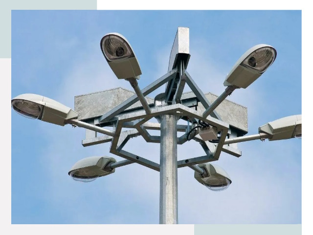 Монтаж осветительных мачт в Северодвинске