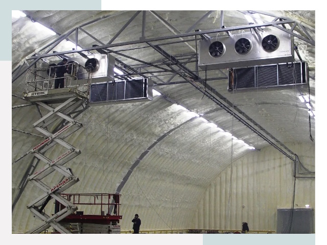 Оснащение ангаров в Северодвинске