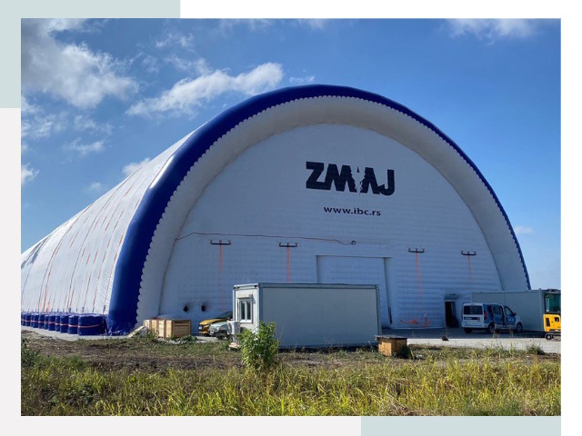 Брендирование ангаров в Северодвинске