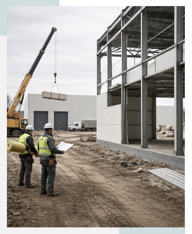 Строительство холодильных складов в Северодвинске от 45545 р. - СтальСтрой-Свр