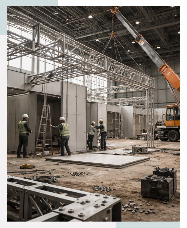 Строительство выставочных павильонов в Северодвинске от 35424 р.| СтальСтрой-Свр