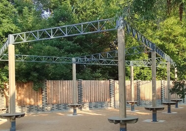 Терраса из металлоконструкций под ключ, проектирование, изготовление и монтаж от СтальСтрой-Свр